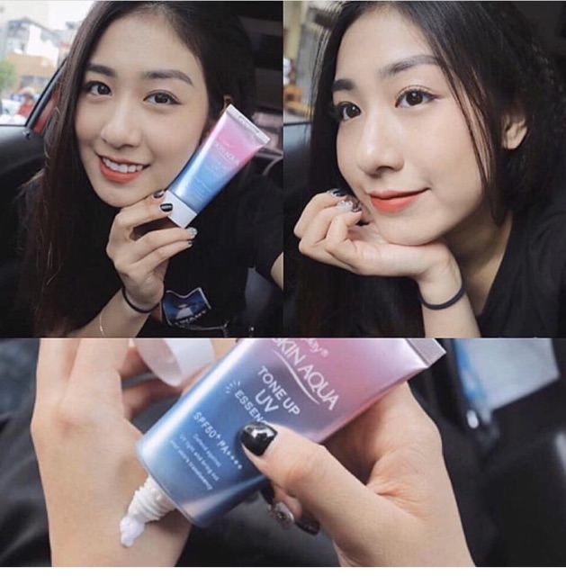 Kem chống nắng Skin Aqua tone up UV spf 50+ PA++++