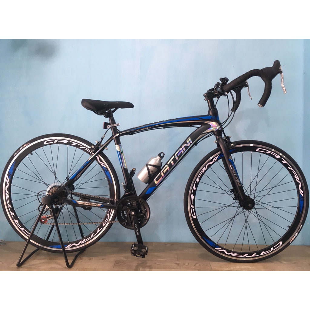 XE ĐẠP ĐUA CATANI CA-700 2019 Cổ Cong xe đạp 700c CATANI tay cong - LHệ Gian Hàng để nhận KM Ạ