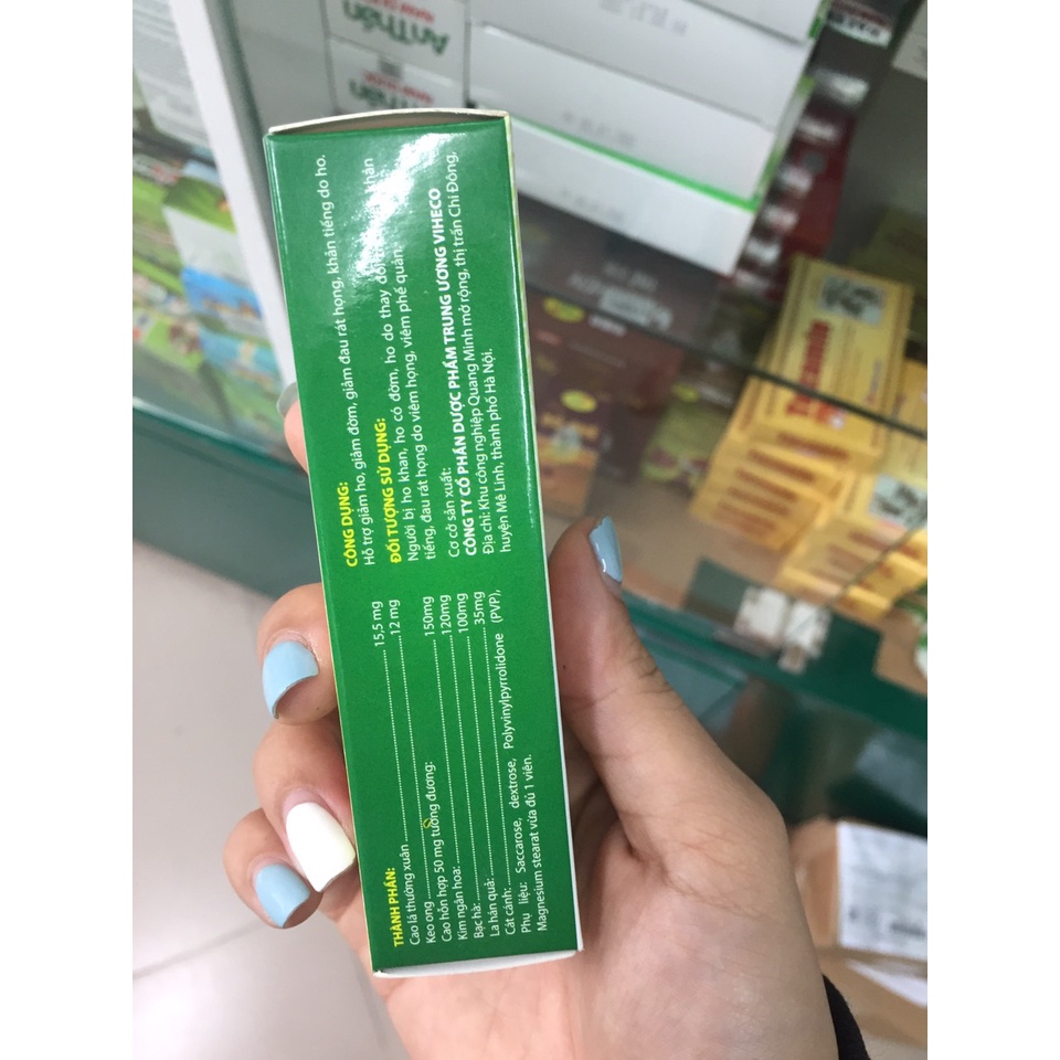 {CHÍNH HÃNG}Viên ngậm Propolis - Hỗ trợ giảm ho, giảm đờm, giảm đau rát họng, khàn tiếng