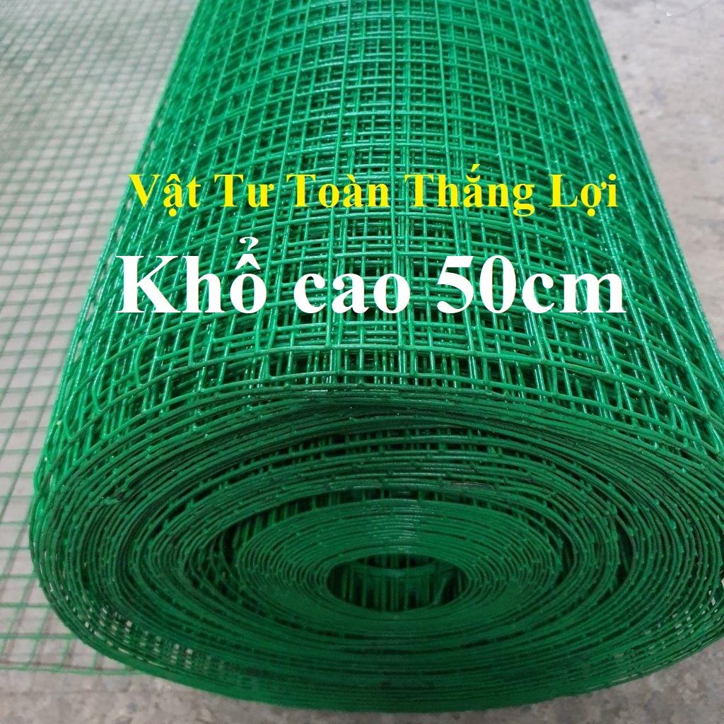 Lưới sắt bọc nhựa Xanh vây già vịt , lưới chống chuột