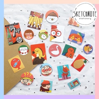 Sticker hoạt hình nhiều màu sắc ST085