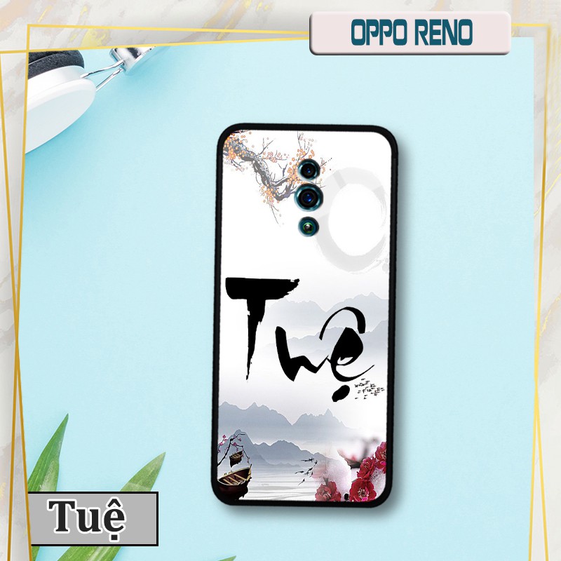 Ốp lưng  Oppo  Reno -in chữ thư pháp