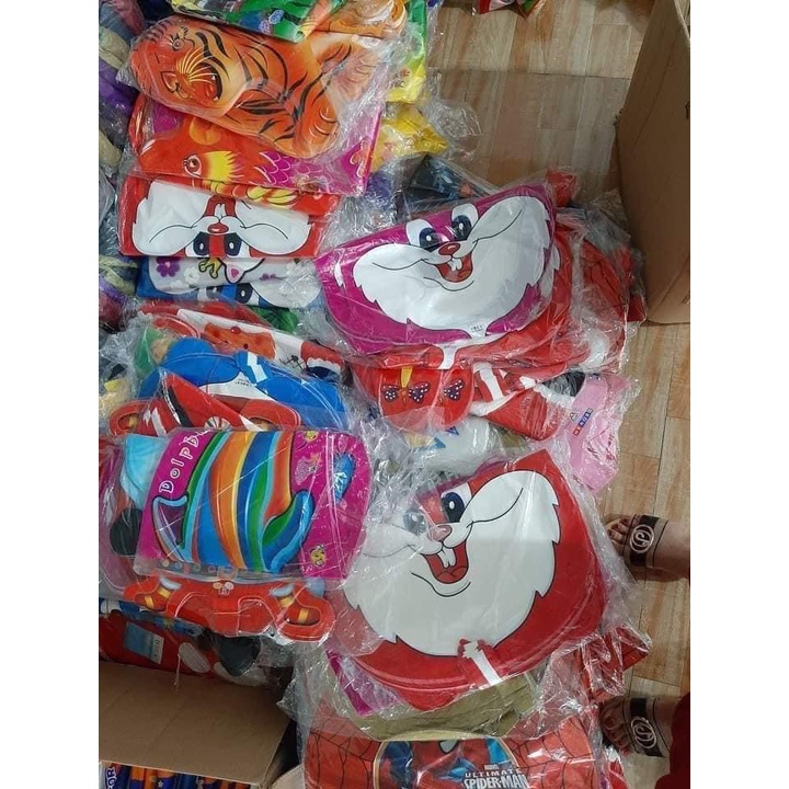 Sỉ Bóng Bay Con Thú Combo 100 bóng thú kèm 100 que to