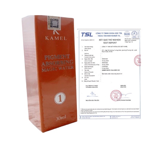 karmel  Tinh chất nước thần hút sắc tố - Bộ xóa nám chân sâu tại S.PA và tại nhà kamel