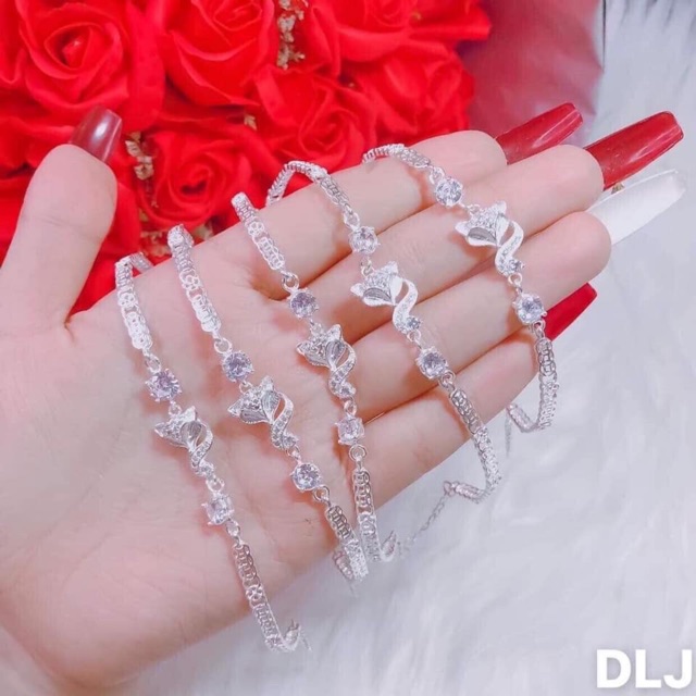 Lắc tay bạc hồ ly kim tiền (ảnh video thật) | BigBuy360 - bigbuy360.vn