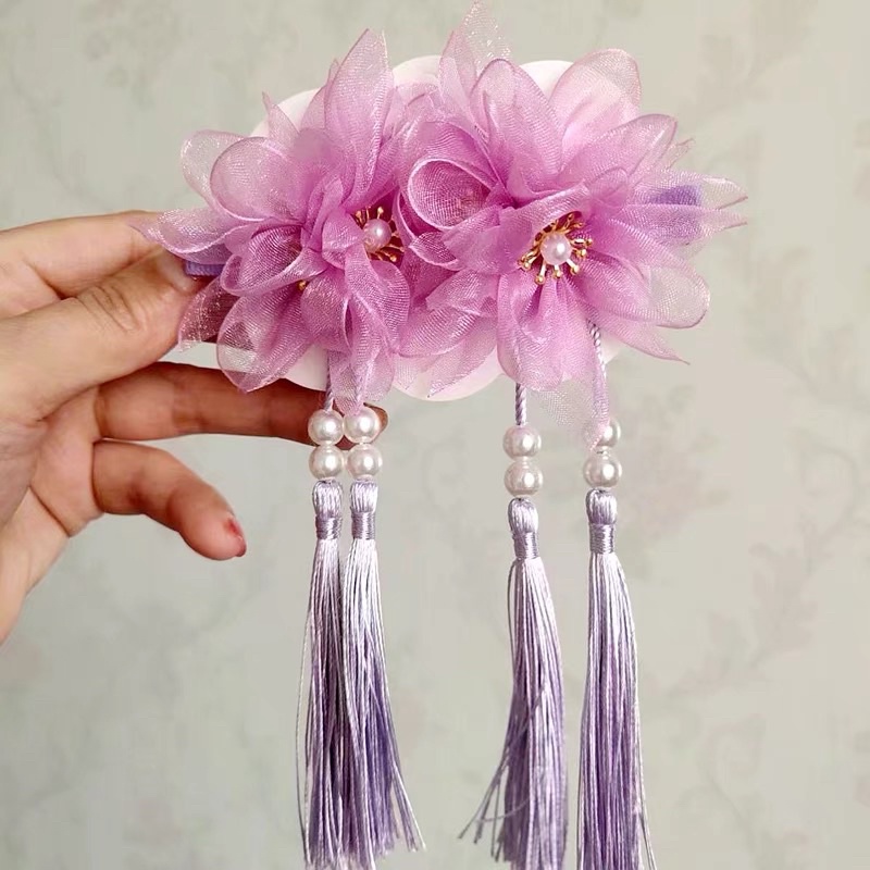 Cặp.kẹp tóc hoa phong cách trung hoa