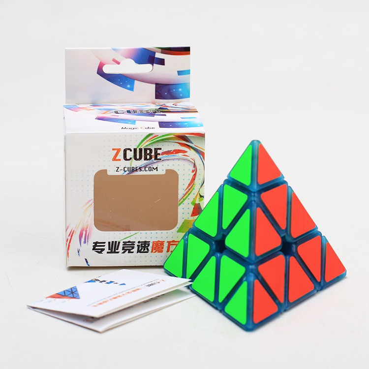 ❤️ HOTSALE ❤️ Đồ chơi Rubik Z-Cube DẠ QUANG phát sáng Pyramix Tam Giác HM0419 CAO CẤP