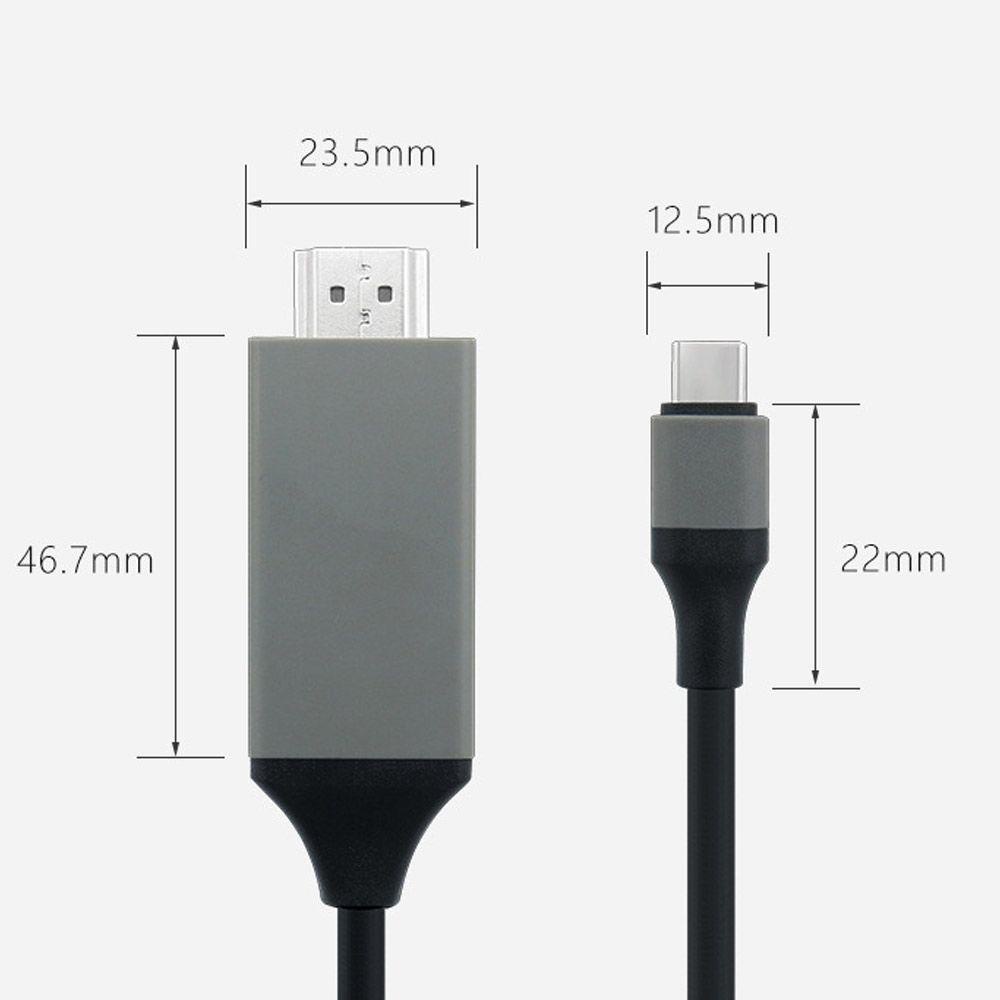 MYRONGVN Dây Cáp Chuyển Đổi Cổng Type-C Sang HDMI USB 3.1 4K HD Chuyên Dụng Cao Cấp