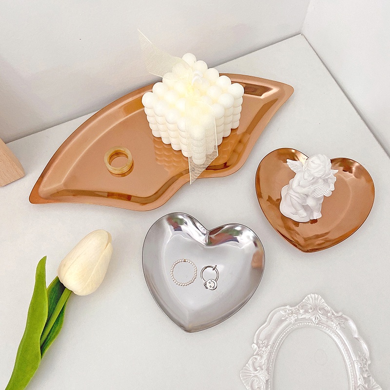 Khay Đựng Trang Sức Hình Trái Tim Sáng Tạo