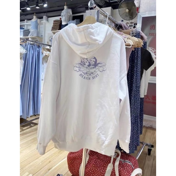 Brandy Melville Heaven Sent Hoodie Jacket