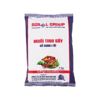 Muối Tinh Chế Sấy Bổ Sung I - Ốt Sosal Group Gói 500gr / 1kg