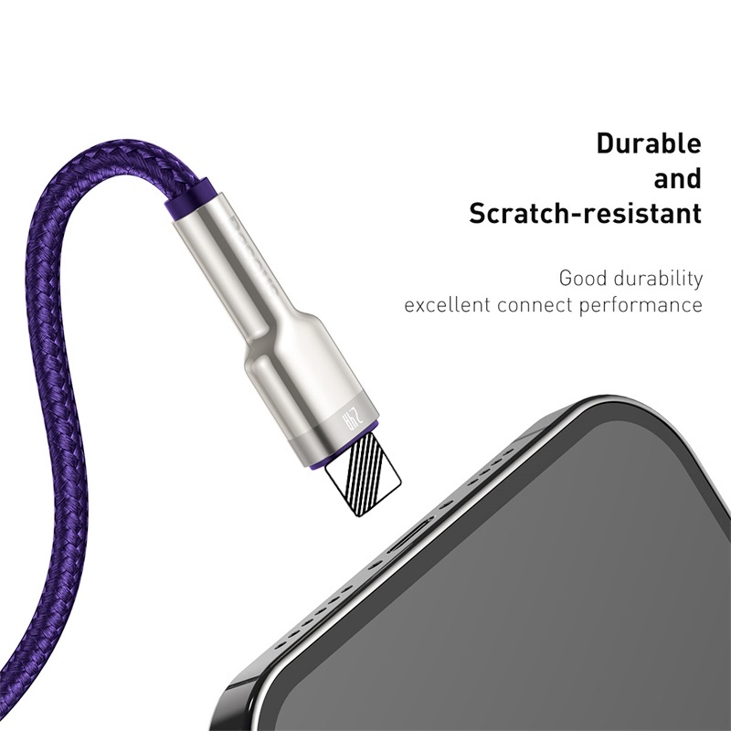 DÂY SẠC IP BASEUS 2.4A (1M – 2M)
