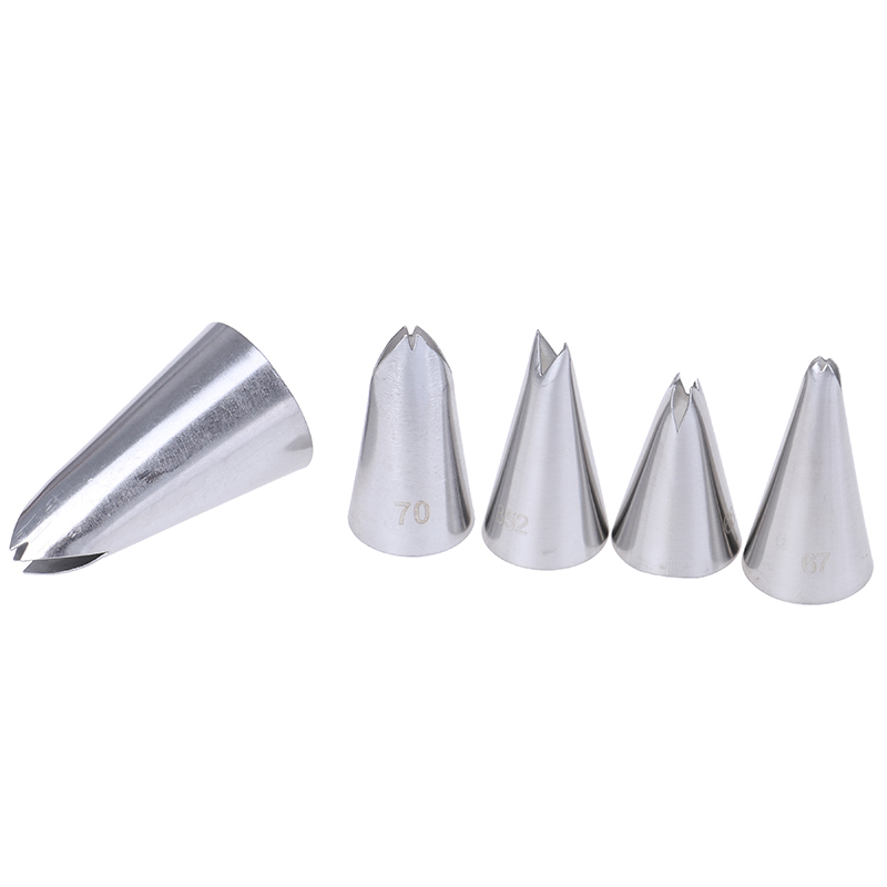 Bộ 5 Dụng Cụ Trang Trí Bánh Kem Bằng Inox Chuyên Dùng