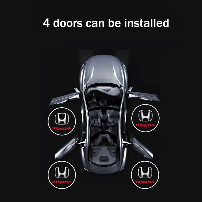 Đèn led Không Dây Laser Dùng Để Trang Trí Cửa Xe Hơi