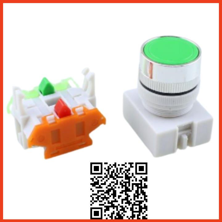 Công tắc đề LAY37-11 nhấn nhả phi 22mm không đèn màu xanh, màu đỏ màu vàng giá tốt