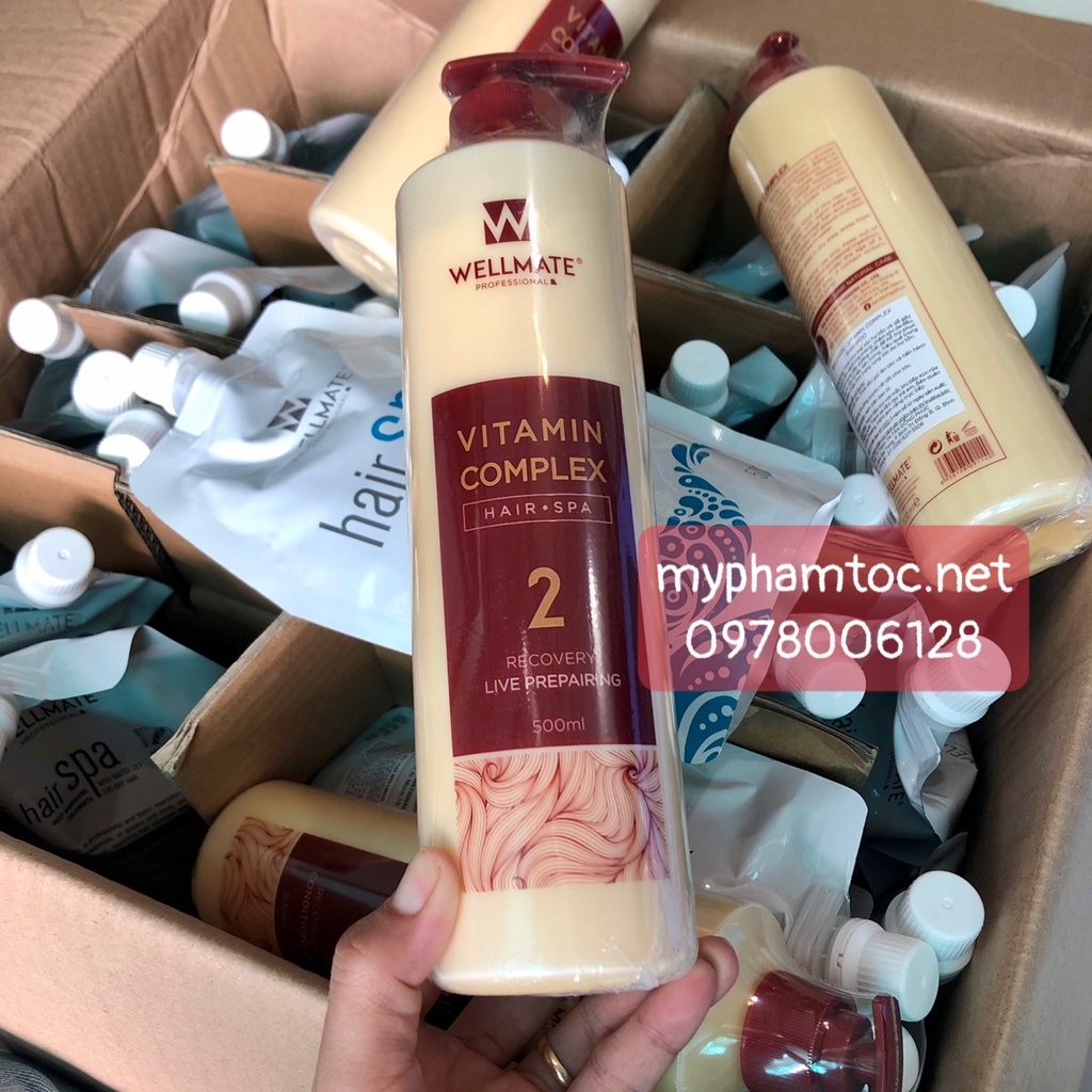 ✅ Phục hồi chống khô rối Vitamin Collagen Wellmate số 2 NEW 2021