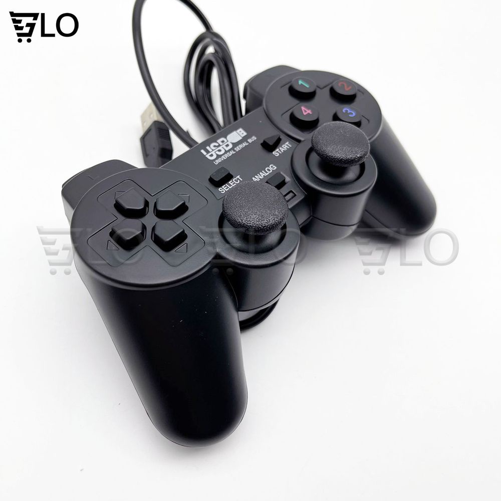 Tay Cầm Chơi Game Đơn Có Rung Cổng USB - Gamepad Cho PC Laptop Chơi FO4