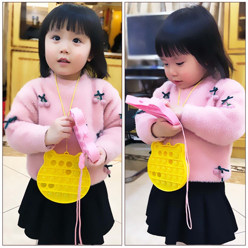 Đồ Chơi Cầm Tay Tạo Bong Bóng Sáng Tạo Giúp Giảm Căng Thẳng