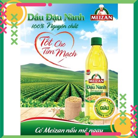 Dầu đậu nành Meizan 1L