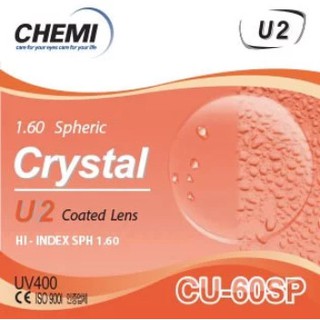 Tròng kính mỏng hàn quốc chemi u2 1.60sp