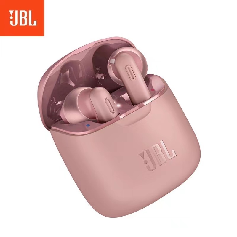 Tai Nghe Bluetooth Không Dây JBLT220TWSBLKAM TUNE 225TWS TWS Chống Thấm Nước Kèm Mic