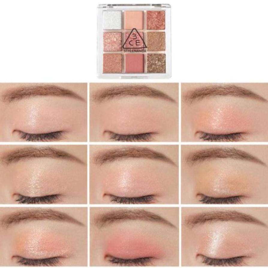 Bảng Phấn Mắt 3CE Nhiều Màu Thời Trang Trẻ Trung Màu Trắng 7g [Hàn Quốc] | BigBuy360 - bigbuy360.vn