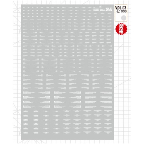 Water Decal nước Hobby Mio Vol03 chuyên dụng cho mô hình - Phụ kiện mô hình