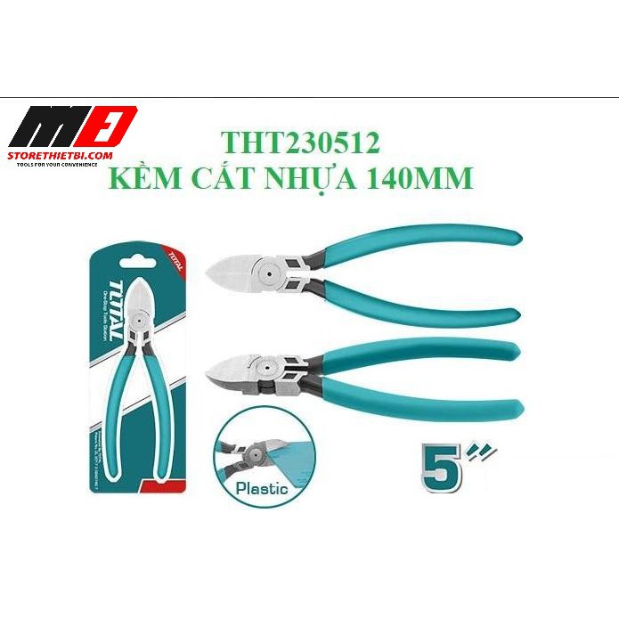 THT230512 Kềm cắt nhựa 140mm TOTAL