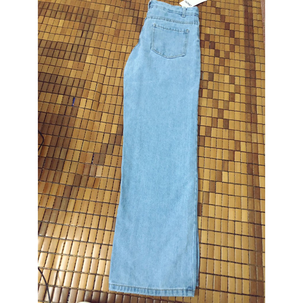 Quần jean ống rộng, quần bò ống rộng Coca Unisexstore cạp cao đủ size hàng shop QB01 | BigBuy360 - bigbuy360.vn