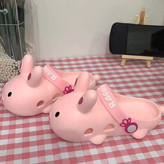 Đôi dép thiết kế hình thỏ dễ thương cho nữ