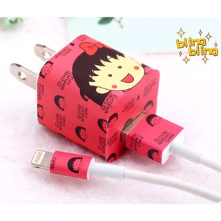 Miếng dán trang trí sạc điện thoại iphone