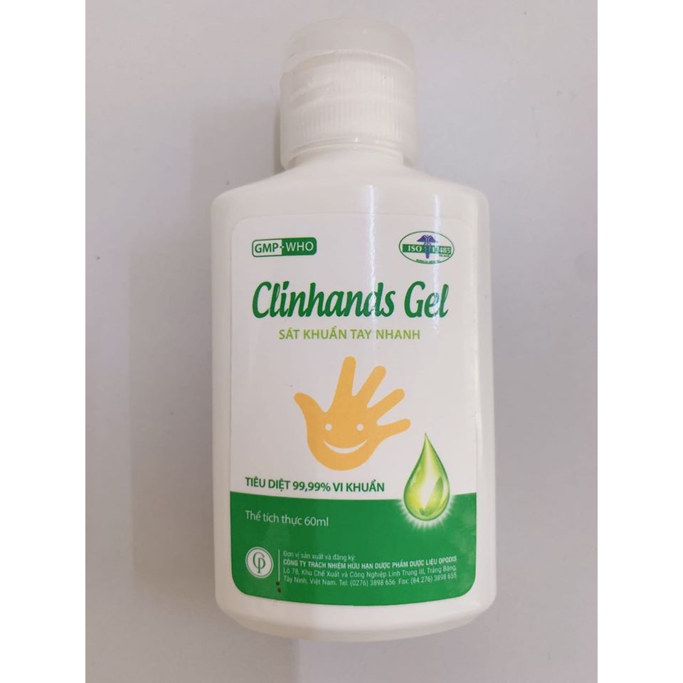 Nước rửa tay khô dạng Gel Clinhands 70ml | BigBuy360 - bigbuy360.vn