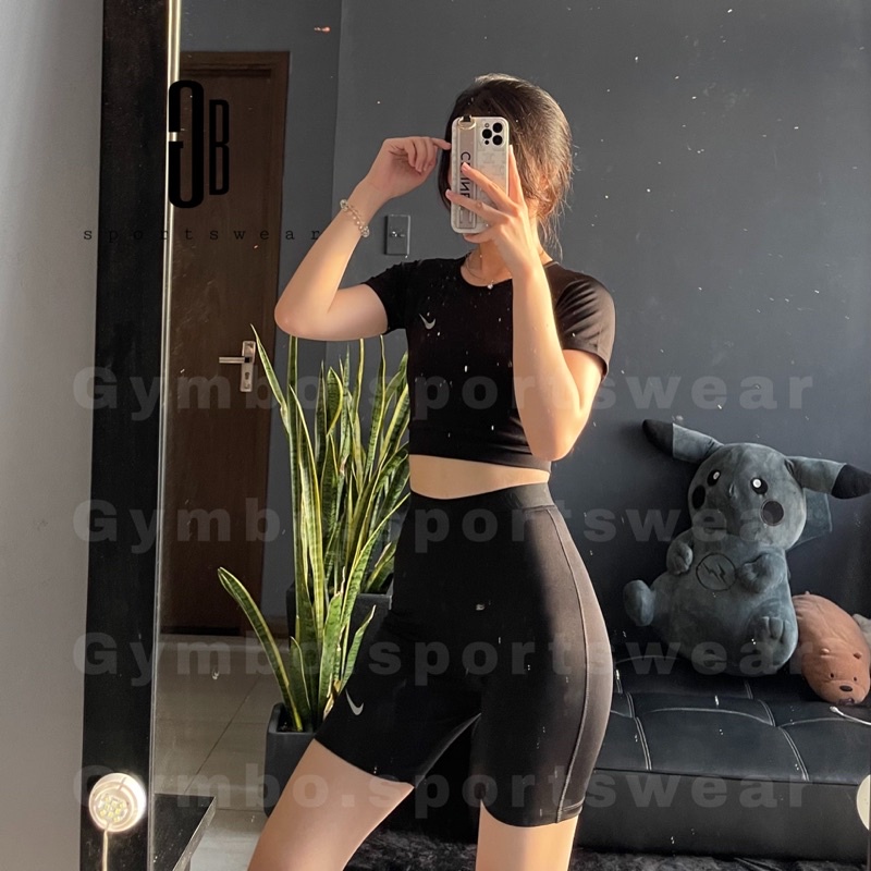 Quần lỡ biker thể thao nữ tập gym đi chơi hot trend