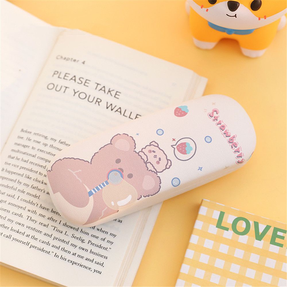 Hộp đựng mắt kính họa tiết hoạt hình đáng yêu cho học sinh