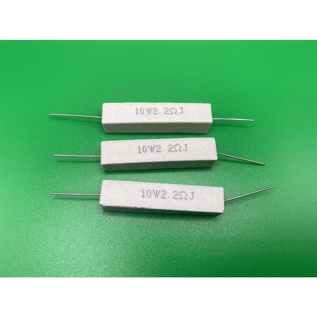 Điện Trở Sứ Công Suất 10W 2,2Omh