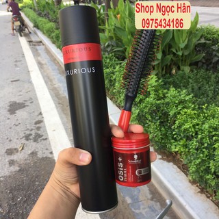 Combo Sáp vuốt tóc Osis và Gôm Luxurious