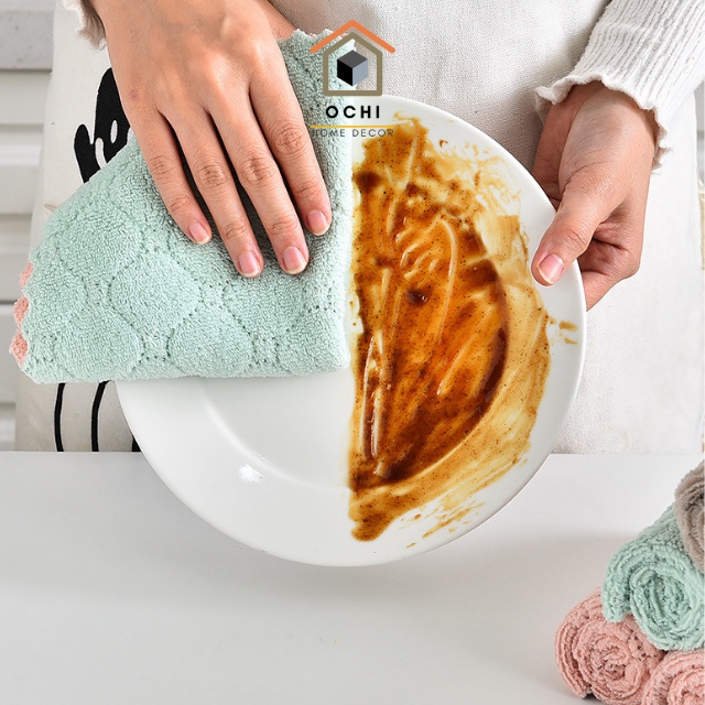Khăn lau đa năng siêu thấm, khăn lau bếp tiện ích 25cmx25cm