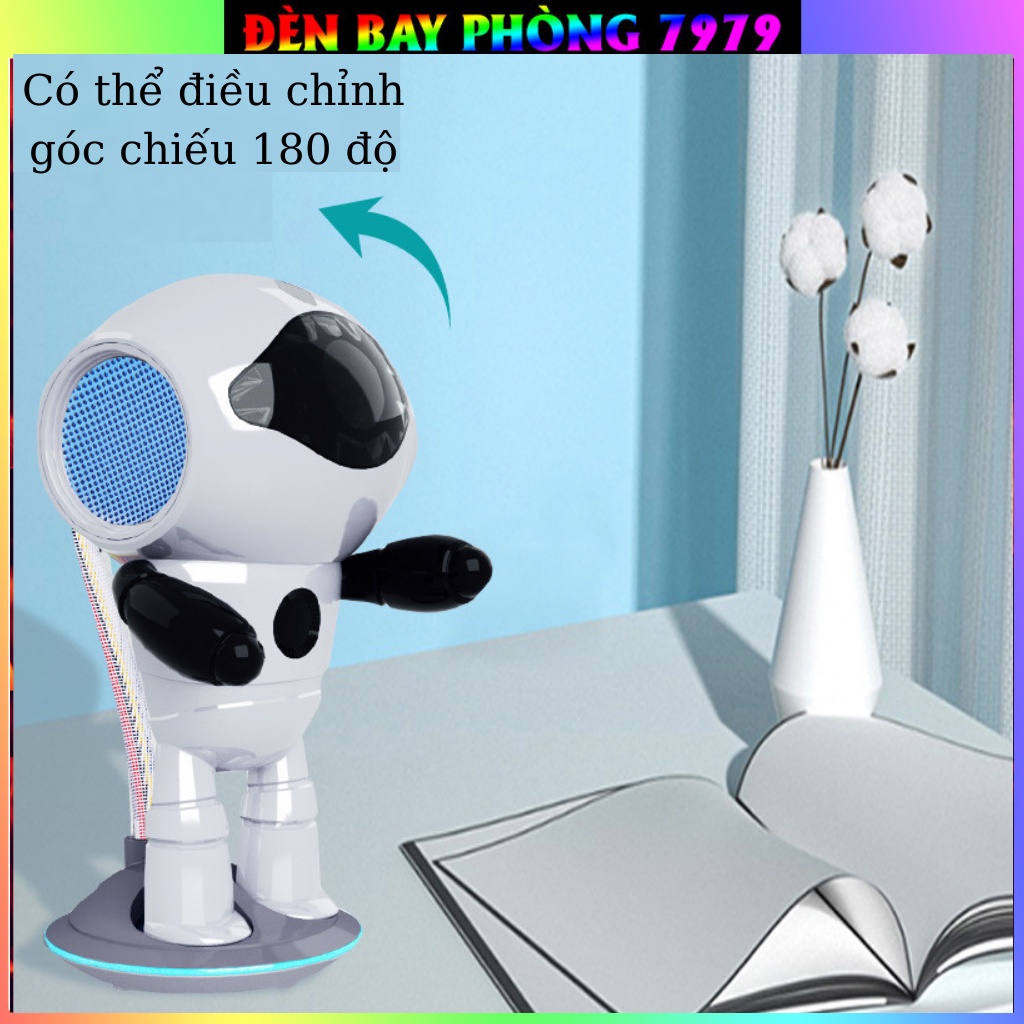 Đèn Phi Hành Gia Vũ Trụ Phong Cách UFO Độc Đáo Cho Bầu Trời Đầy Sao Dùng Cho Phòng Ngủ Hoặc Kết Hợp Với Đèn Laser Khác