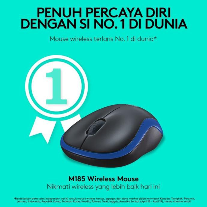 Chuột Không Dây Logitech M185 3th 0512 | BigBuy360 - bigbuy360.vn