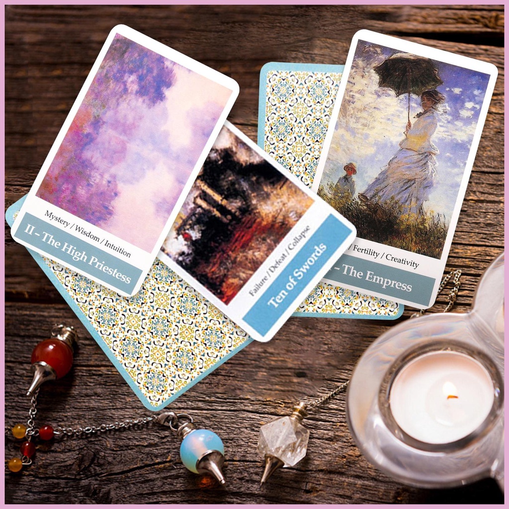 Bộ Thẻ Bài Tarot In Chữ Tiếng Anh Độc Đáo