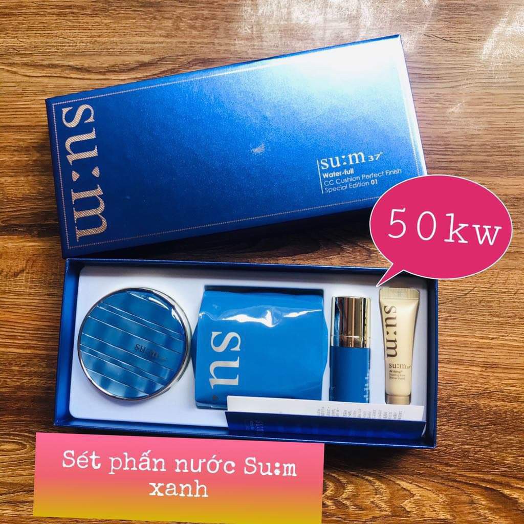 SÉT PHẤN NƯỚC SUM XANH