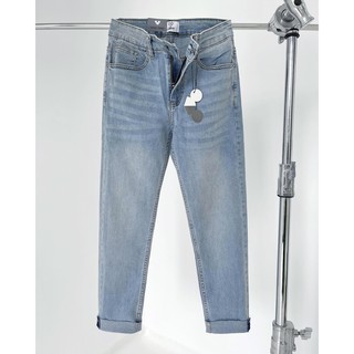 JEAN ÔM SKINNY babyblue - QUẦN jean dài ống slimfit CHUỘT TRẮNG