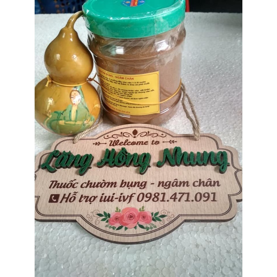 Ngâm chân thay thế chườm,với công thức cực mạnh hỗ trợ ấm tử cung,tiêu dịch,