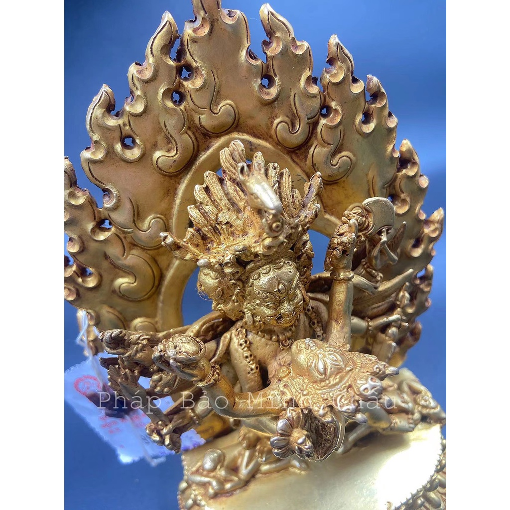 [PBMC]Tượng đồng Nepal Mã Đầu Minh Vương 16cm (Pho)