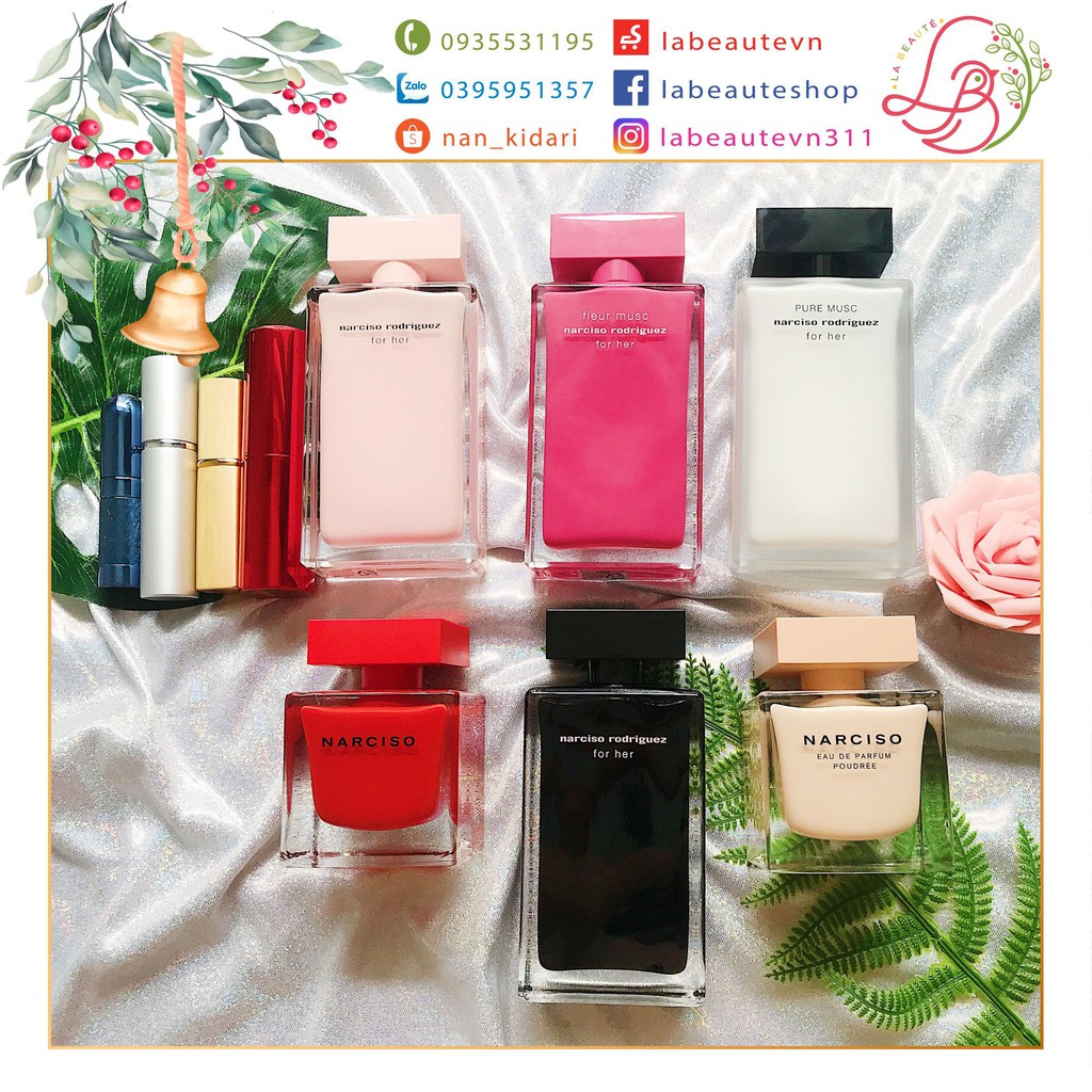 Mẫu thử 5ml 10ml 20ml - Nước hoa nữ Narciso | BigBuy360 - bigbuy360.vn