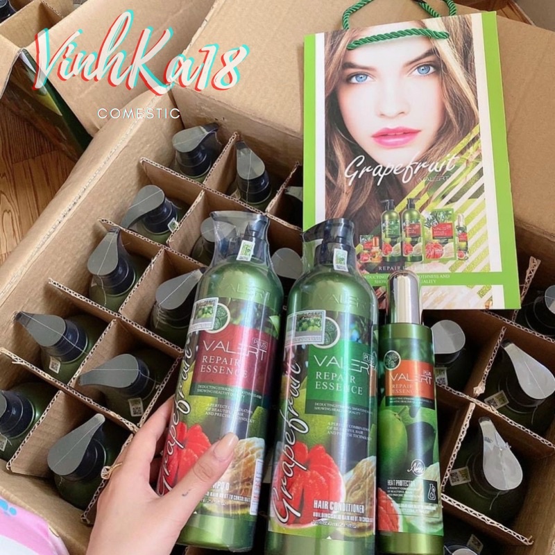 Bộ đôi dầu gội dầu xã GRAPEFRUIT Kích thích mọc tóc và Phục hồi hư tổn
