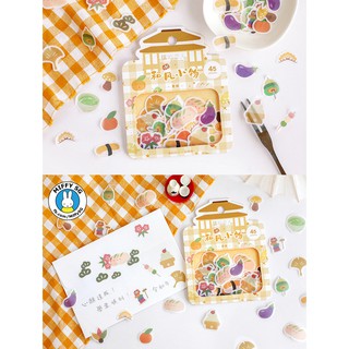 Bộ 45 sticker VĂN PHONG NHẬT BẢN