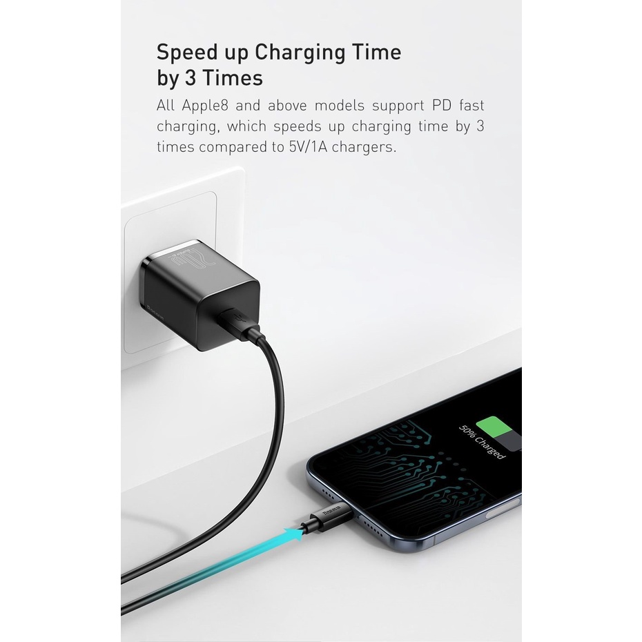 Sạc nhanh Baseus Super Si Quick Charger 20W