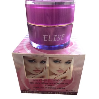 Kem elise mụn trắng da chống nắng 15g
