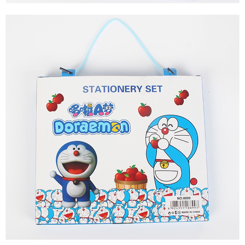 HELLO KITTY DORAEMON Bộ Dụng Cụ Học Tập 8 Trong 1 Cho Bé